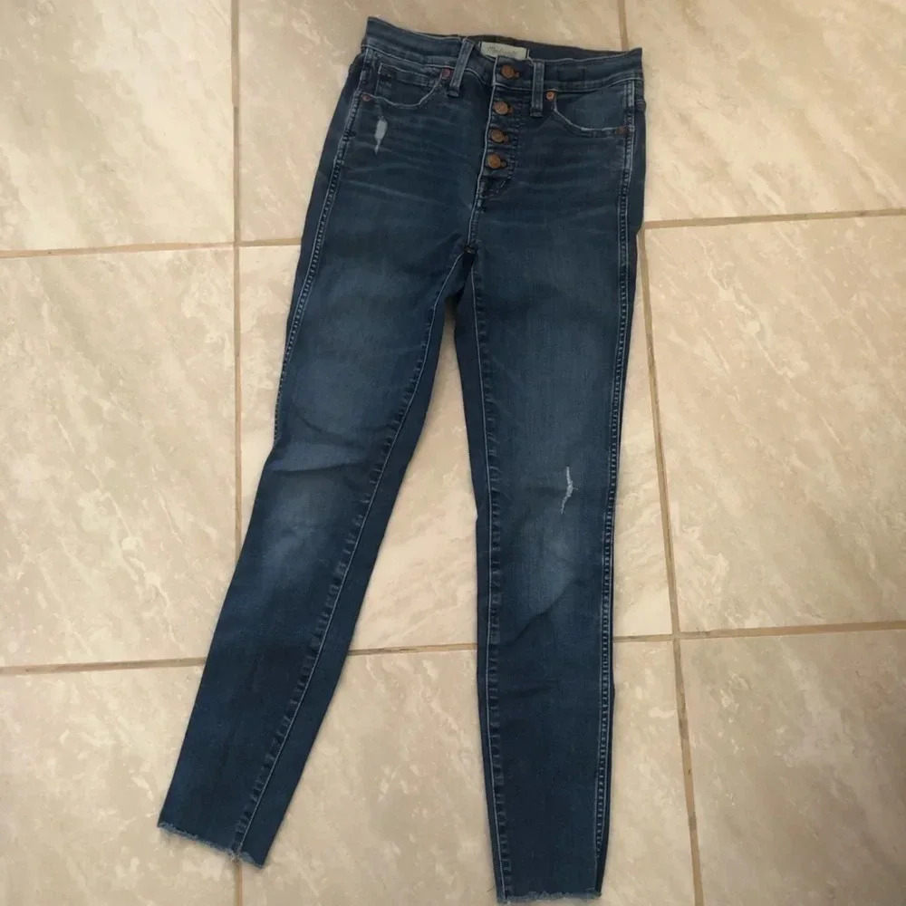 Madewell 10" High-Rise Skinny Jeans Size 25 - Picture 3 of 4